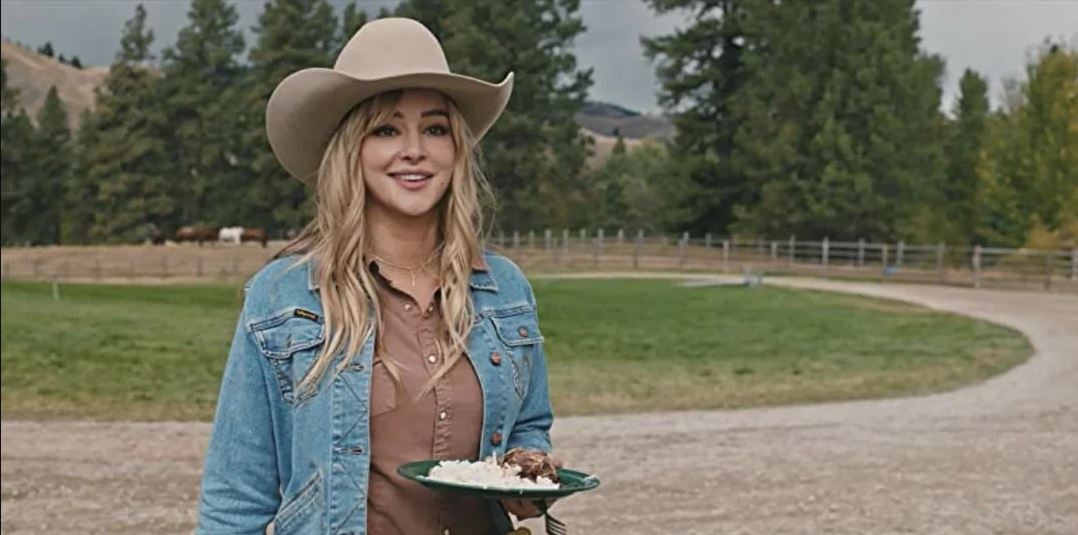 ‘Yellowstone beauty Hassie Harrison hits beach in Fox ‘Baywatch reboot