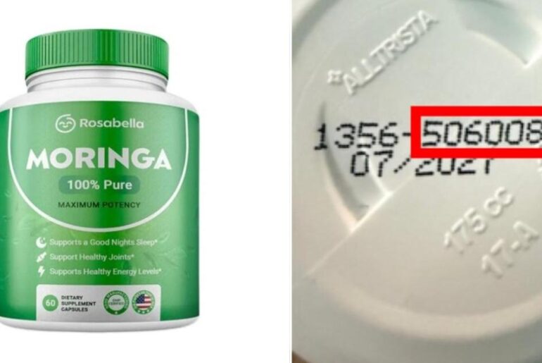 Dietary supplement capsules recalled over Salmonella risk