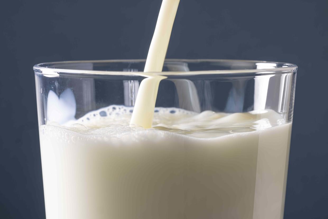 Milk is typically fortified with vitamin D.Credit: Jenner Images / Getty Images