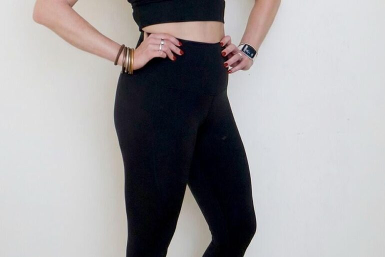 Callie Anne Thompson competing for National Ms. Health & Fitness Title