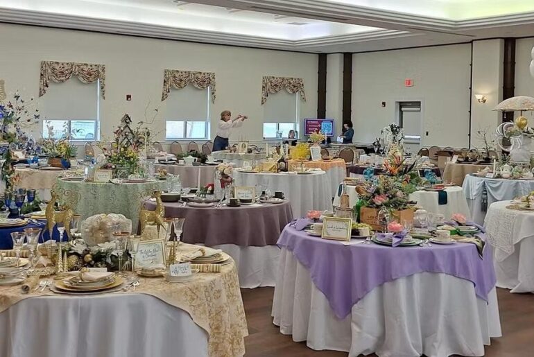Showcase of elegant table settings to benefit Wheels for Wellness