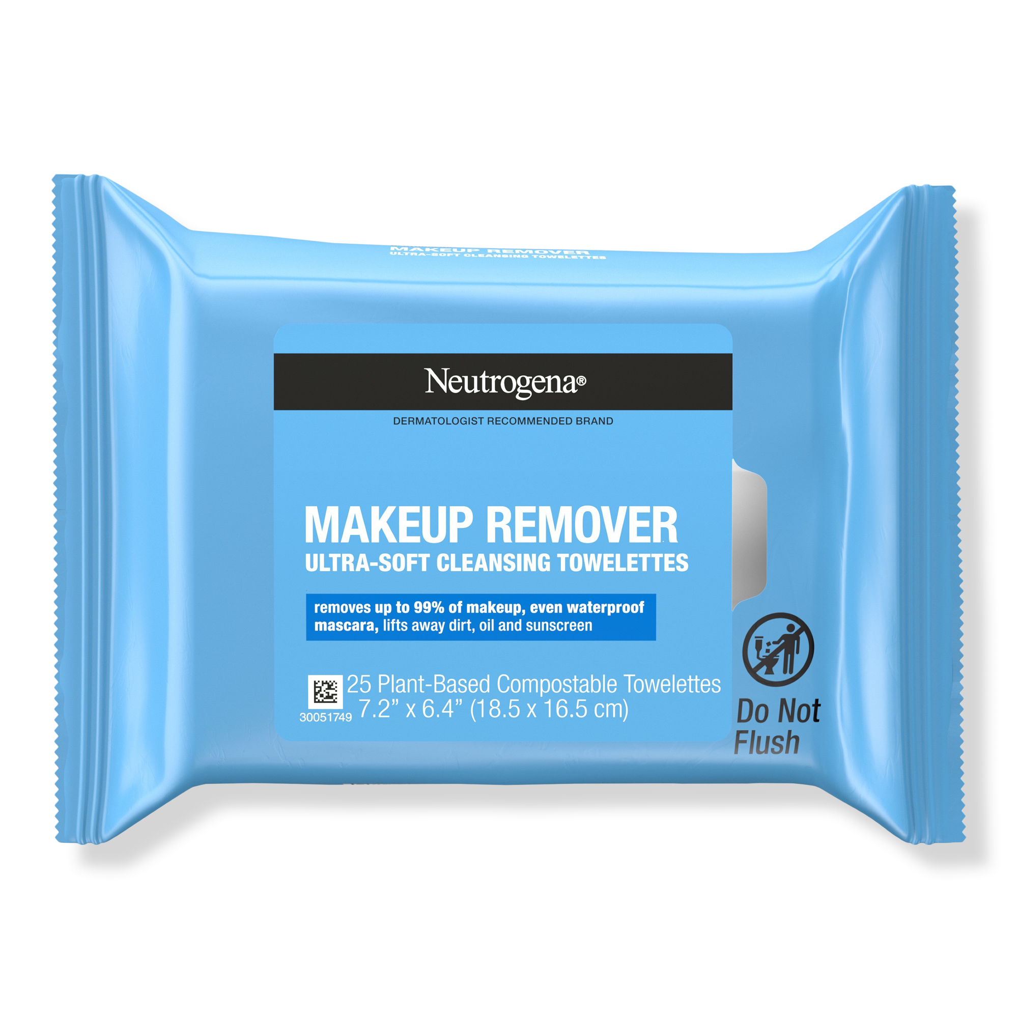 Makeup Remover Cleansing Towelettes - 25 Ct