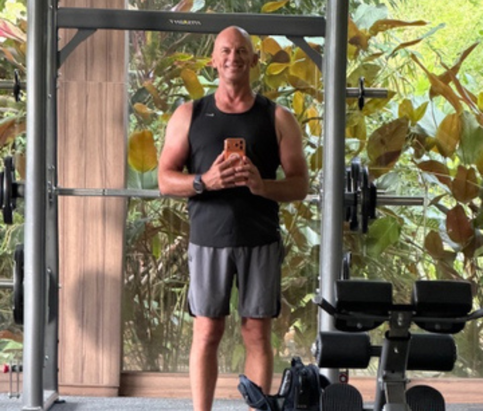 Captain Kerry at the gymCourtesy Image