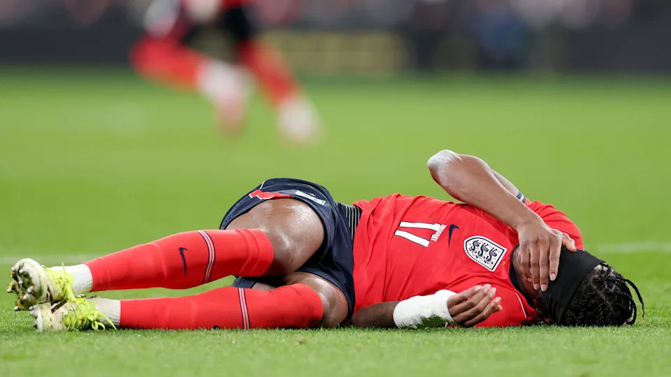 Suspected concussion for the Arsenal star