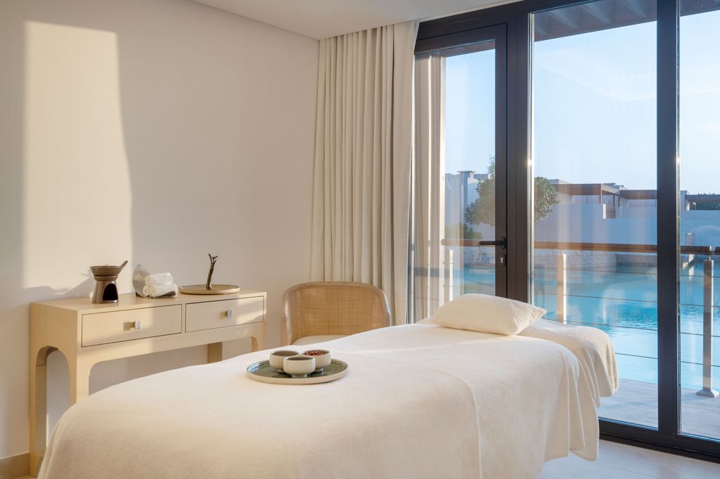 Treatment room at Zulal Wellness Resort