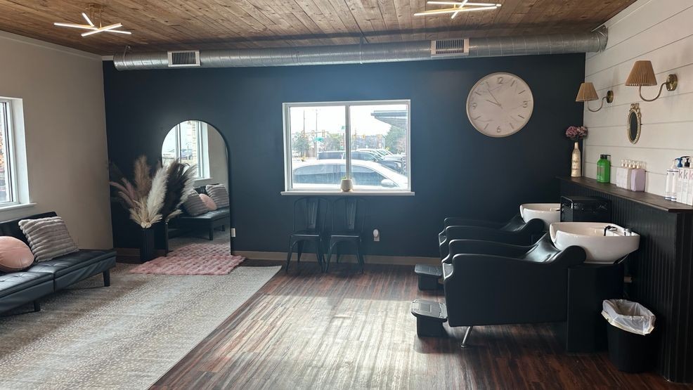 Rooted Beauty Salon now open in Appomattox. (Credit: Rachel Tillapaugh/WSET)