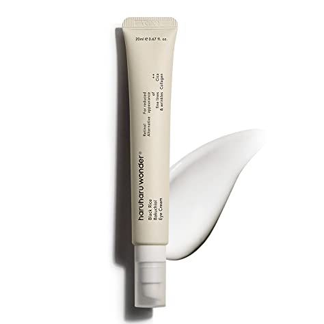 Haruharu Wonder Black Rice Bakuchiol Eye Cream, Eye Cream for Fine Lines, Wrinkles & Dark Circles, Natural Retinol, Vegan, Korean Skincare, Cruelty-Free, 20ml