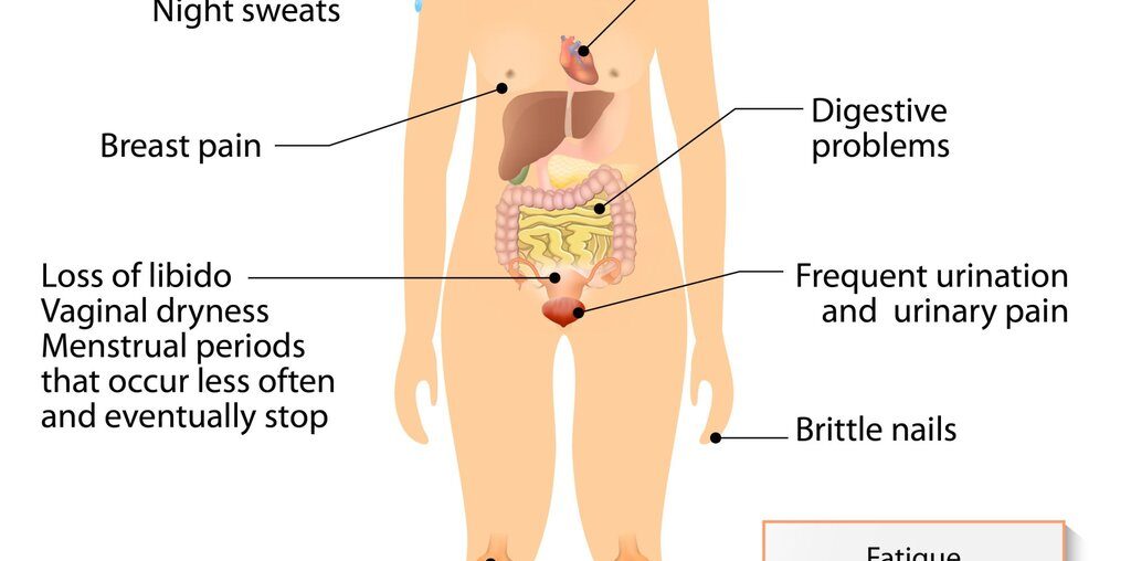 Menopause symptoms range from hot flushes to joint pain to digestive problems. Photo: Shutterstock