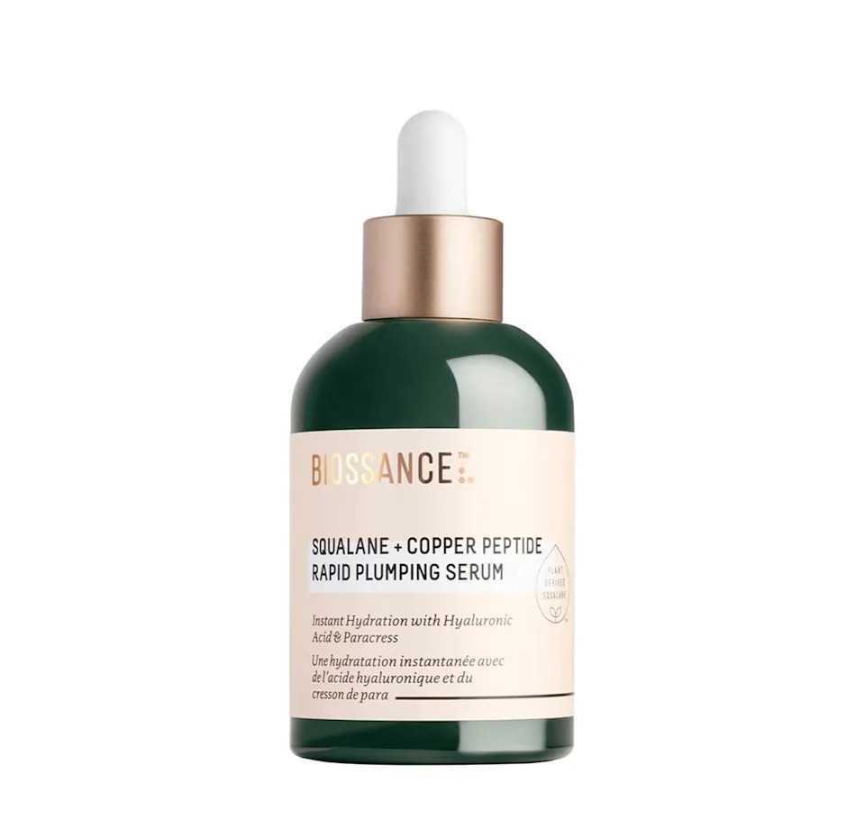 Peptide, copper and hyaluronic acid serum