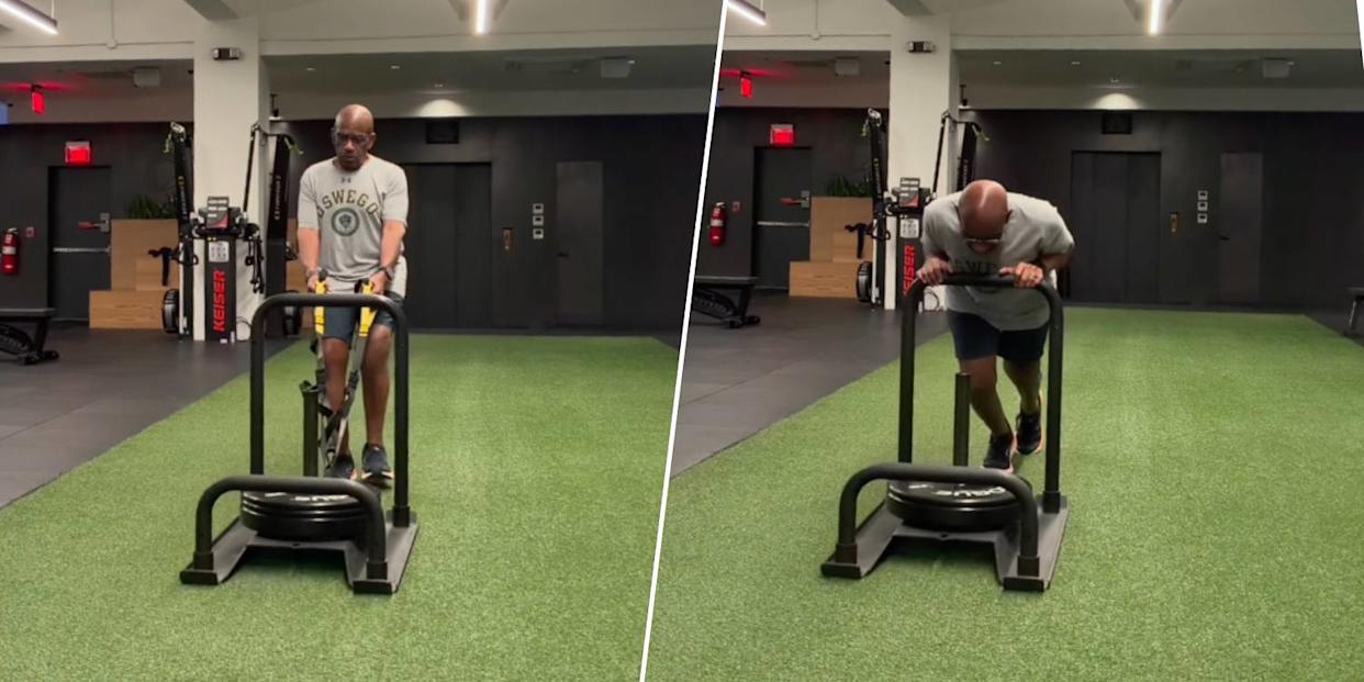 al roker sled workout