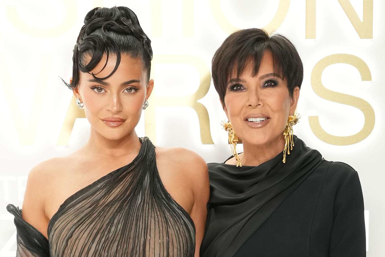 Kylie and Kris Jenner in November 2022Credit: Kevin Mazur/WireImage