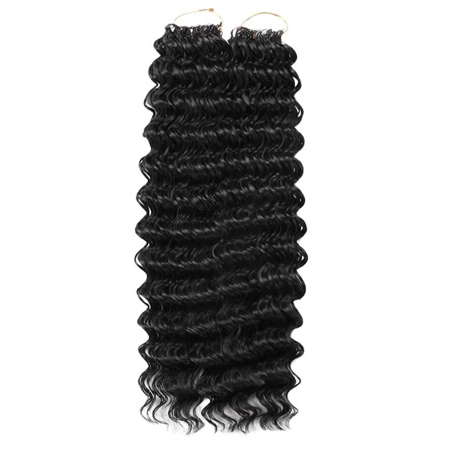 <p>Curly Feather Crochet Hair</p>