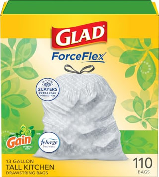 Glad ForceFlex Tall Kitchen Trash Bags