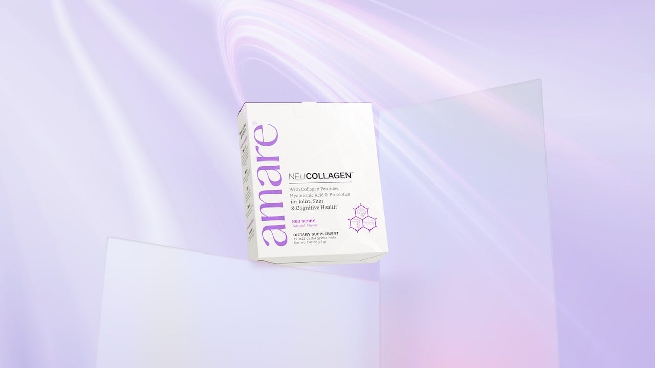Amare NeuCollagen dietary supplement packaging