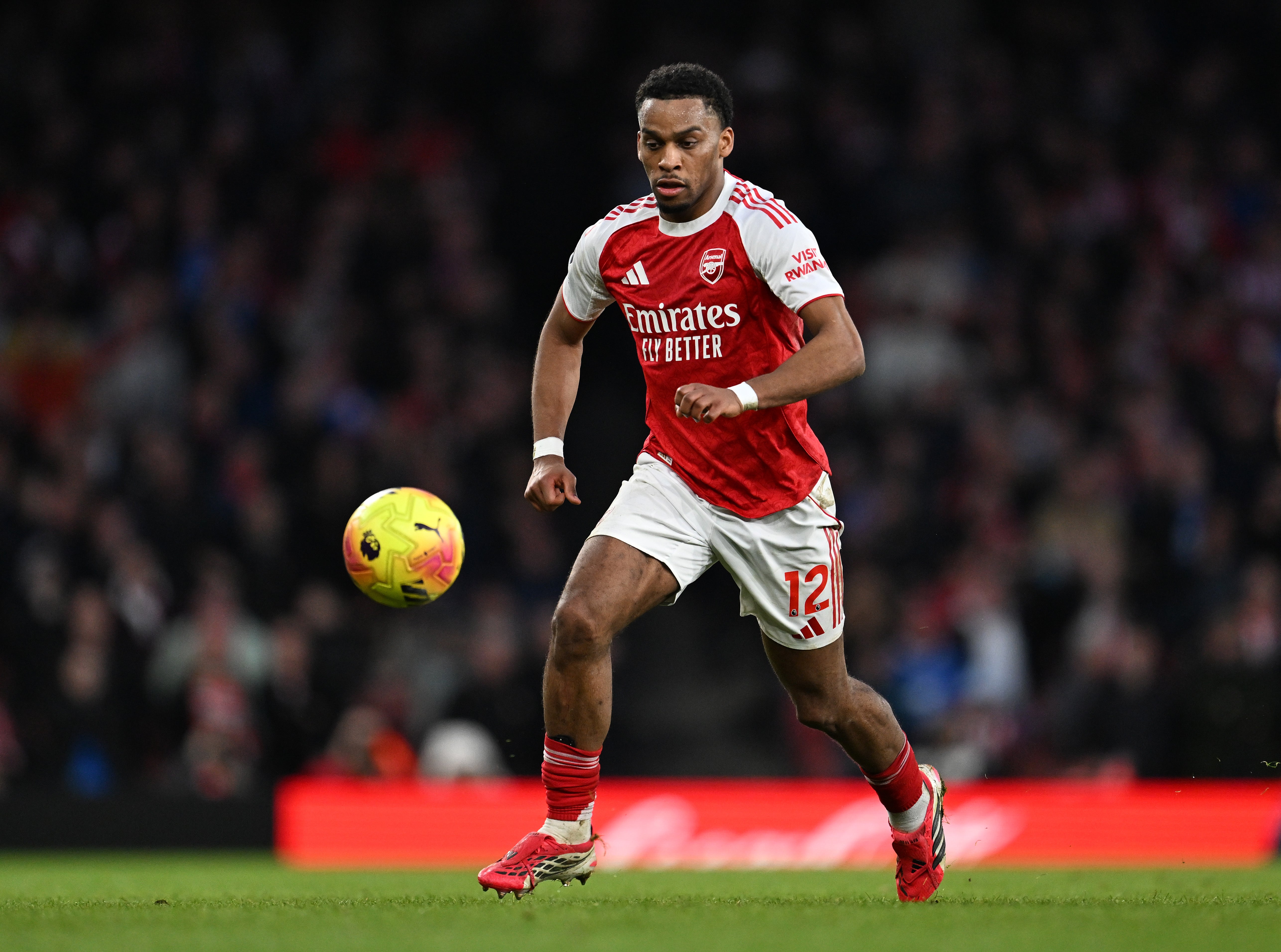 Jurrien Timber picked up an injury against Everton