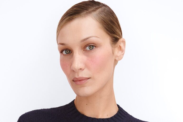 Bella Hadid is Prada's first global beauty ambassador.
