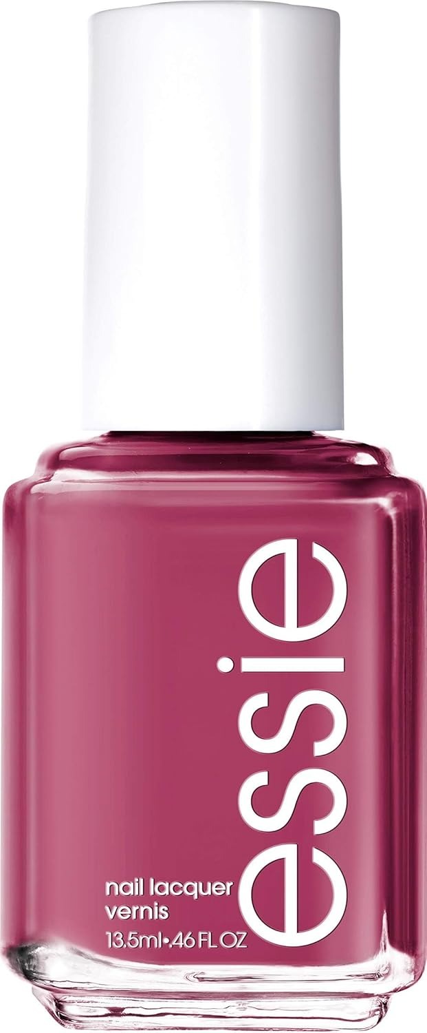 essie, Essie Salon-Quality Nail Polish, Vegan, Raspberry Purple, Drive-In & Dine, 0.46 Fl Oz