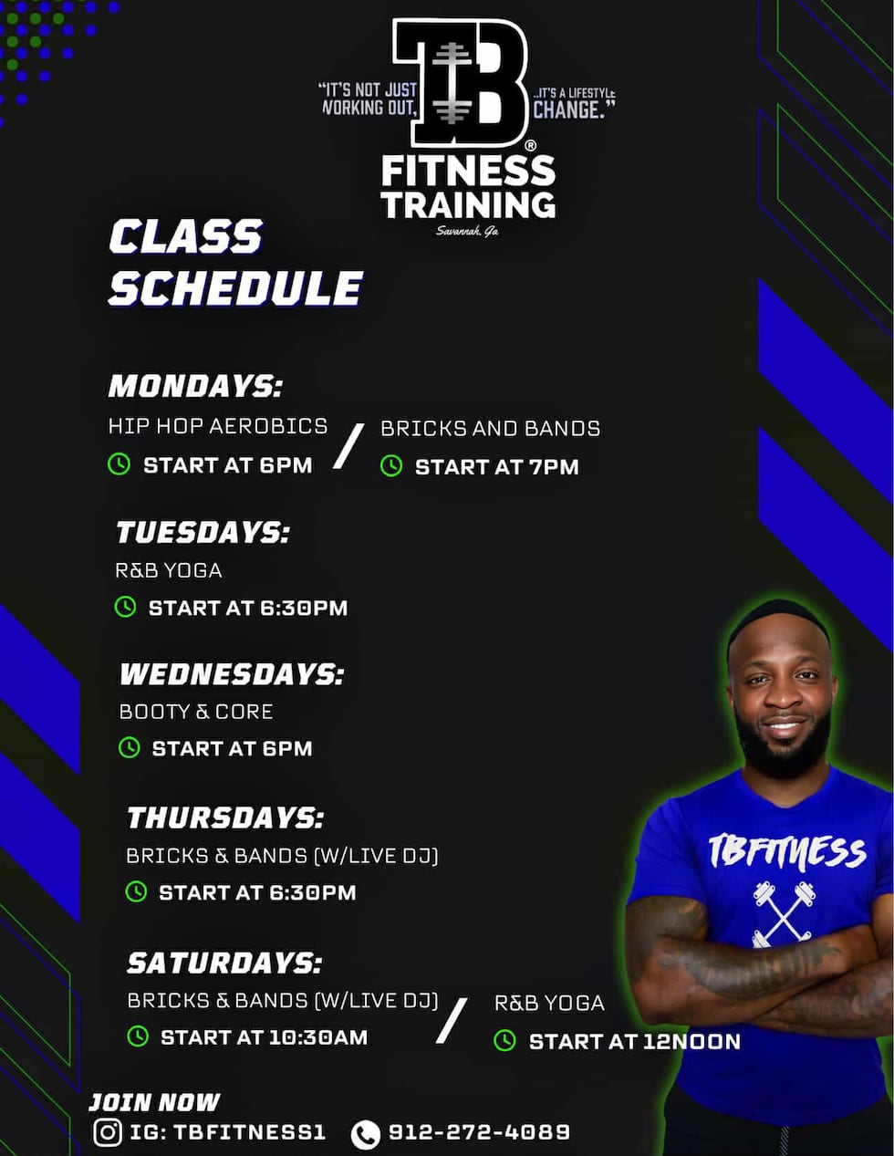 TB Fitness Schedule