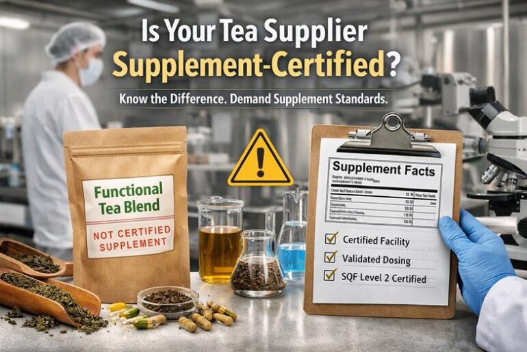 Caraway Tea Company Urges Brands to Verify Supplement Certification in Functional Tea Manufacturing