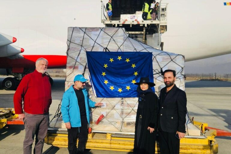 EUROPEAN UNION AND UNICEF AIRLIFT LIFE-SAVING NUTRITION SUPPLIES TO AFGHANISTAN AMID SEVERE SHORTAGE
