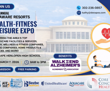 Join us at the Health, Fitness & Leisure Expo at Cape Henlopen High School