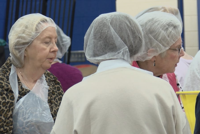 Heaven Sent Ministries hosts Hunger Challenge to package meals for Zambia