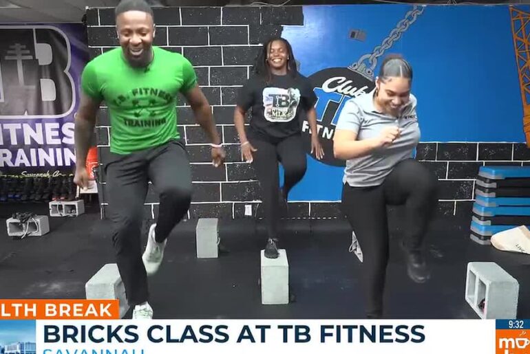 T.B. Fitness’s Bricks Class delivers a full-body workout