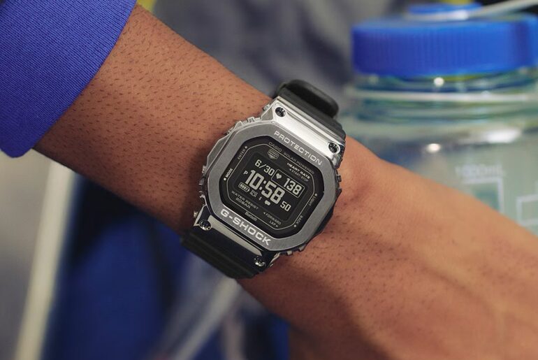 Casio launches new metal G-Squad fitness watches with heart rate tracking and solar charging