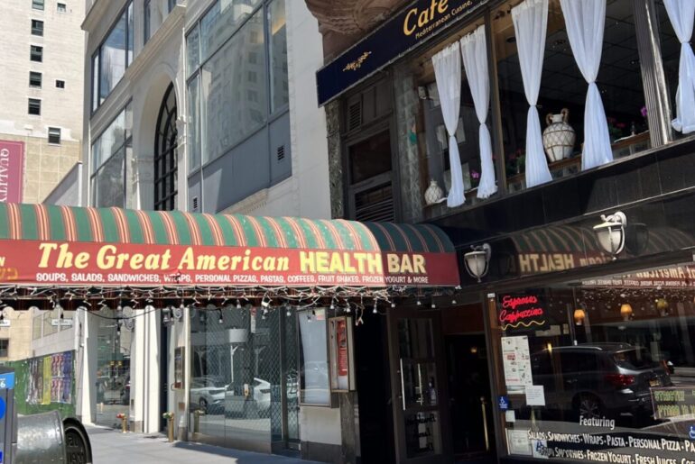 The Great American Health Bar, Kosher NYC Institution, Closed After ~40 Years • YeahThatsKosher