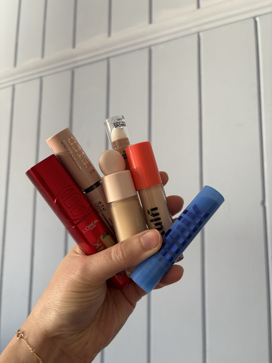 Mica Ricketts holding the best long-lasting concealers