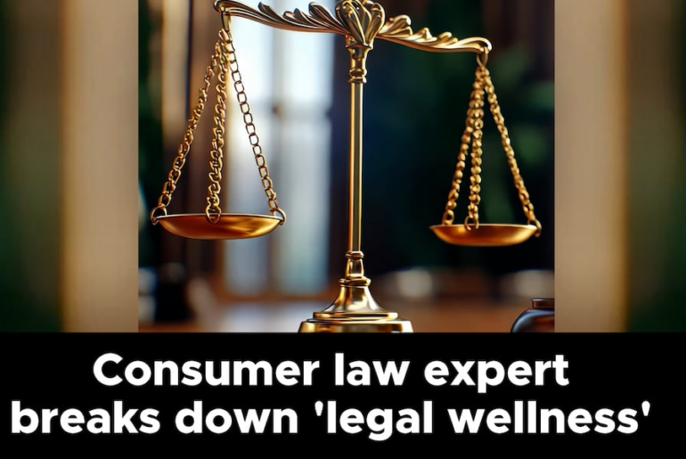 Consumer law expert breaks down ‘legal wellness’
