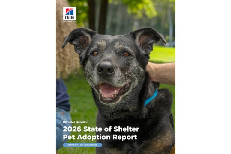 NEW REPORT FROM HILL'S PET NUTRITION FINDS LARGE DOGS FACE DISPROPORTIONATE BARRIERS TO ADOPTION