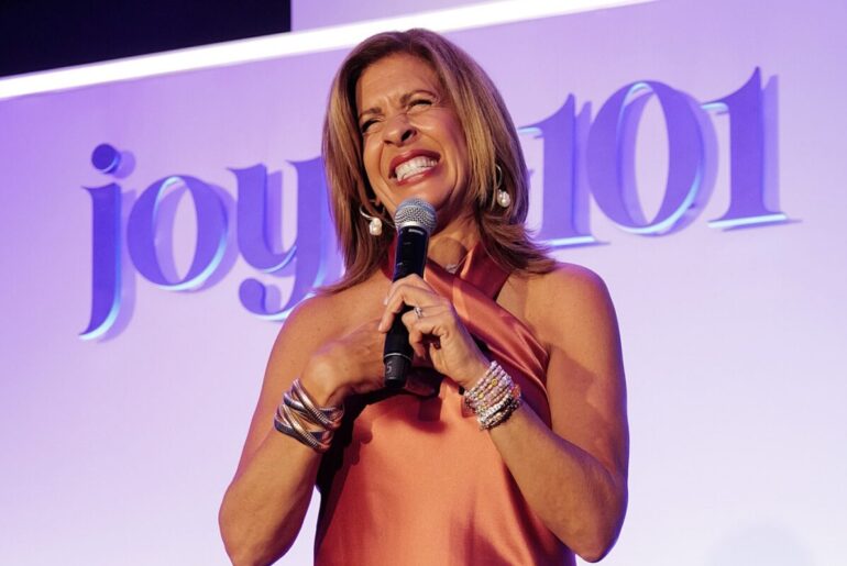 Hoda Kotb speaks onstage during Hoda Kotb
