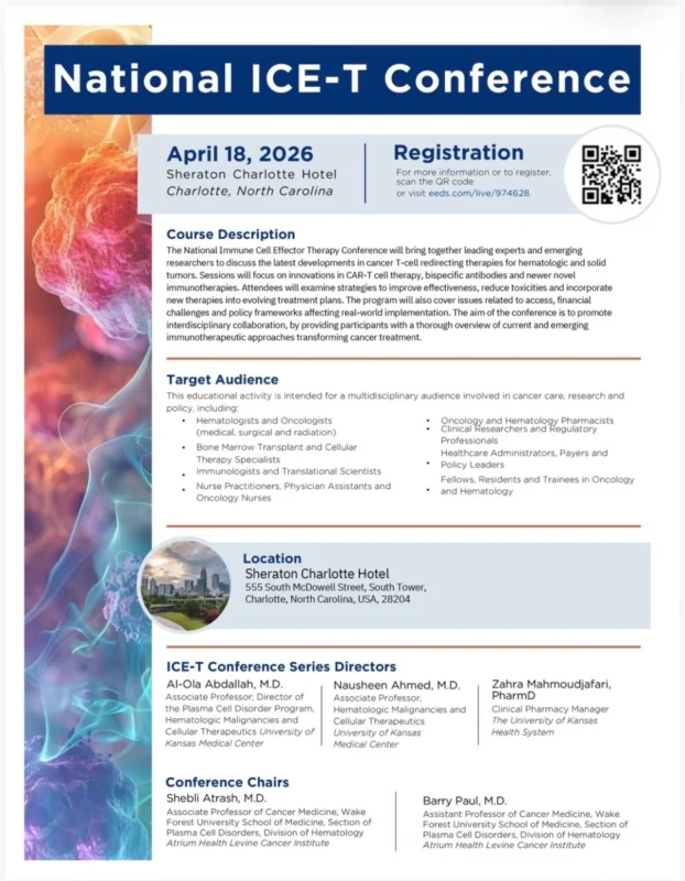 Prerna Mewawalla: Looking Forward to Speak at the National Immune Cell Effector Therapy Conference