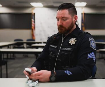 Electrical stimulation device latest wellness initiative for Eugene police