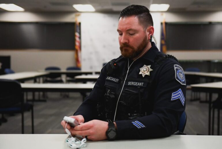 Electrical stimulation device latest wellness initiative for Eugene police