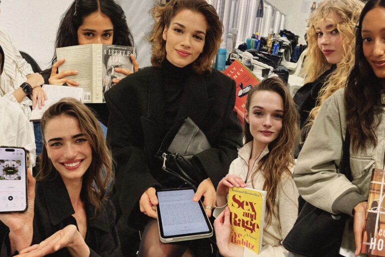 Vogue Beauty Book Club: What Models Are Reading Backstage in Paris