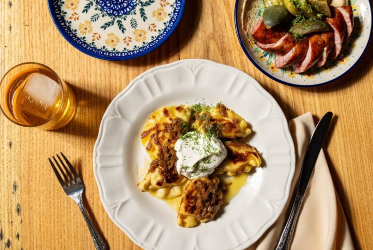 one neighbor's quest for a flourless pierogi