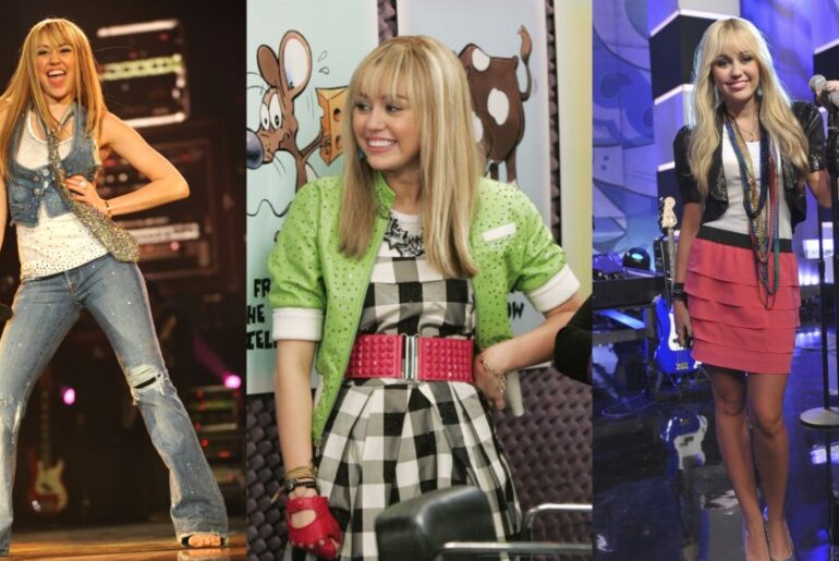 Hannah Montana through the years.