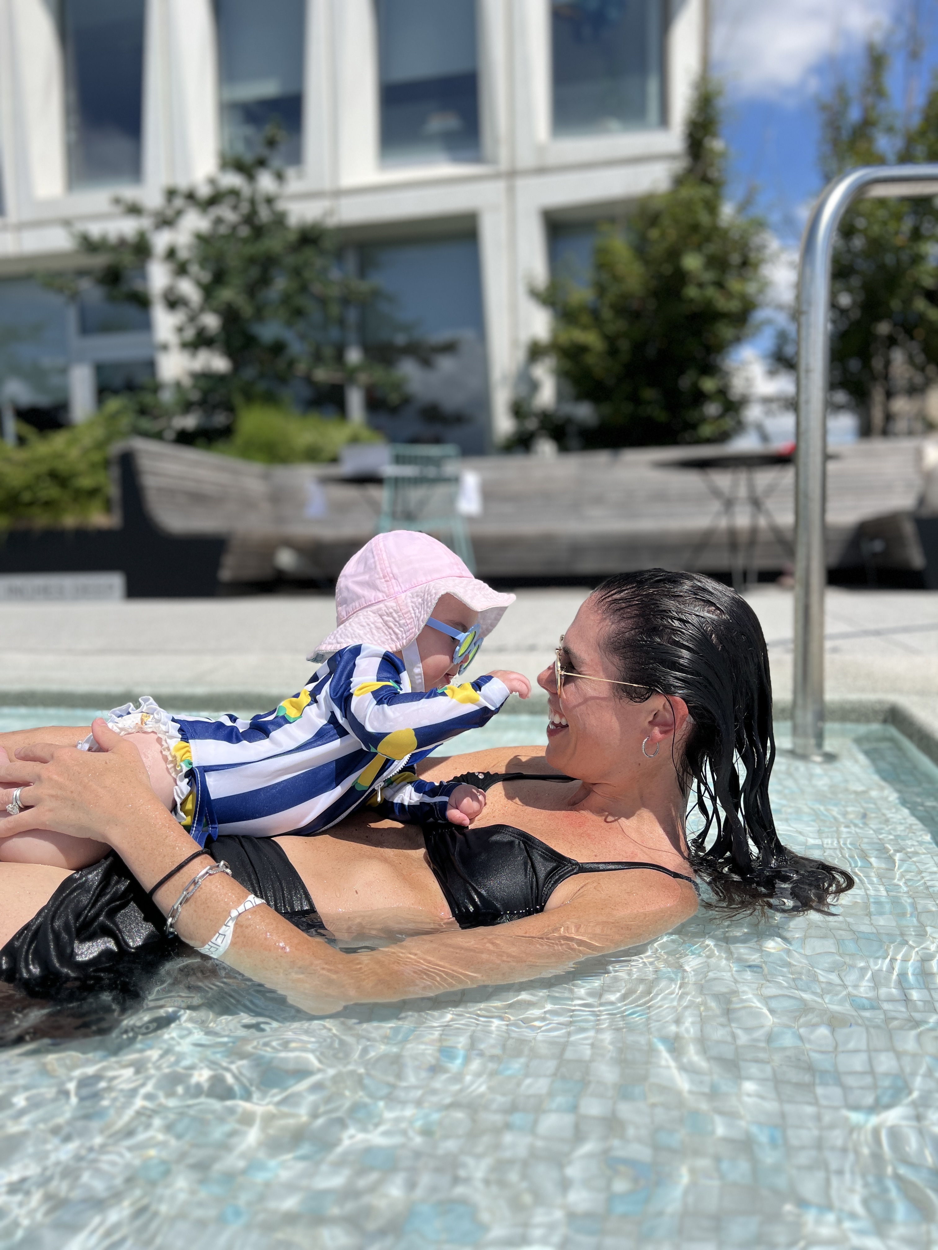 Diana's profile before FaceTite. 