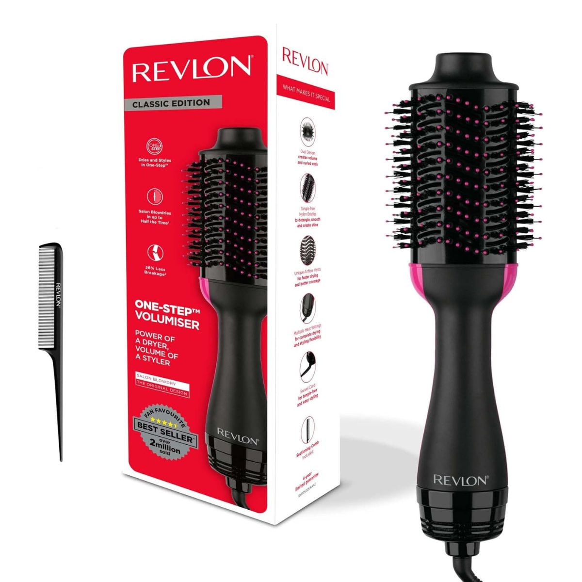 Revlon, Salon One-Step Hair Dryer & Volumiser