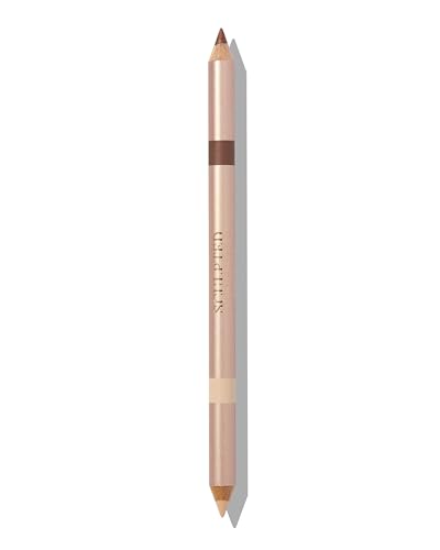 Brighten & Define Kohl Eyeliner Pencil Duo From Sculpted by Aimee (rust/nude) - Travel-Friendly Vegan 2-In-1 Nude Double-Ended Eyeliner Pencil Combination