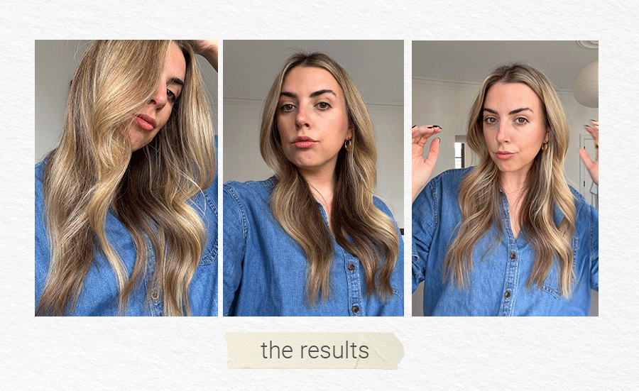 Shannon Lawlor after using No.3 Plus