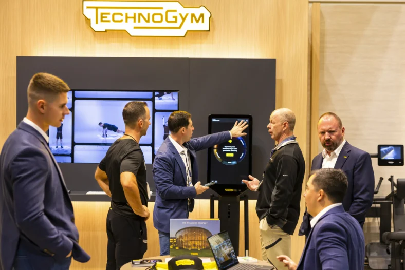 Technogym booth at the PGA Show 2026