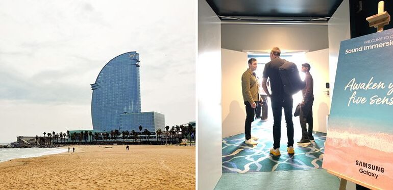 Samsung Demos Wellness Tech at MWC 2026 Event