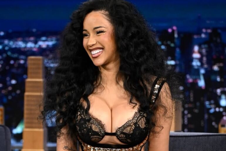 Cardi B Went All Natural For Jimmy Fallon - Essence