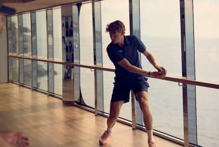 Explora Journeys Wellness Program with Jannik Sinner