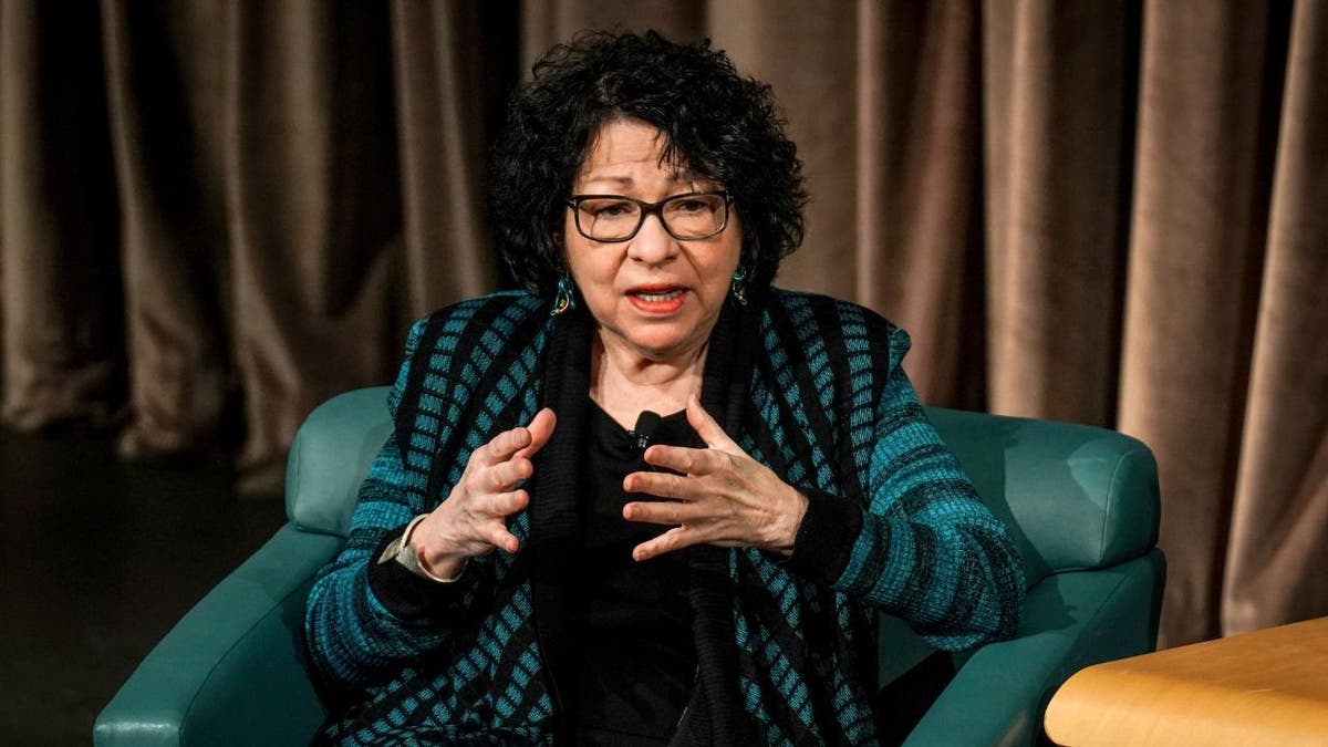 U.S. Supreme Court Justice Sonia Sotomayor speaking