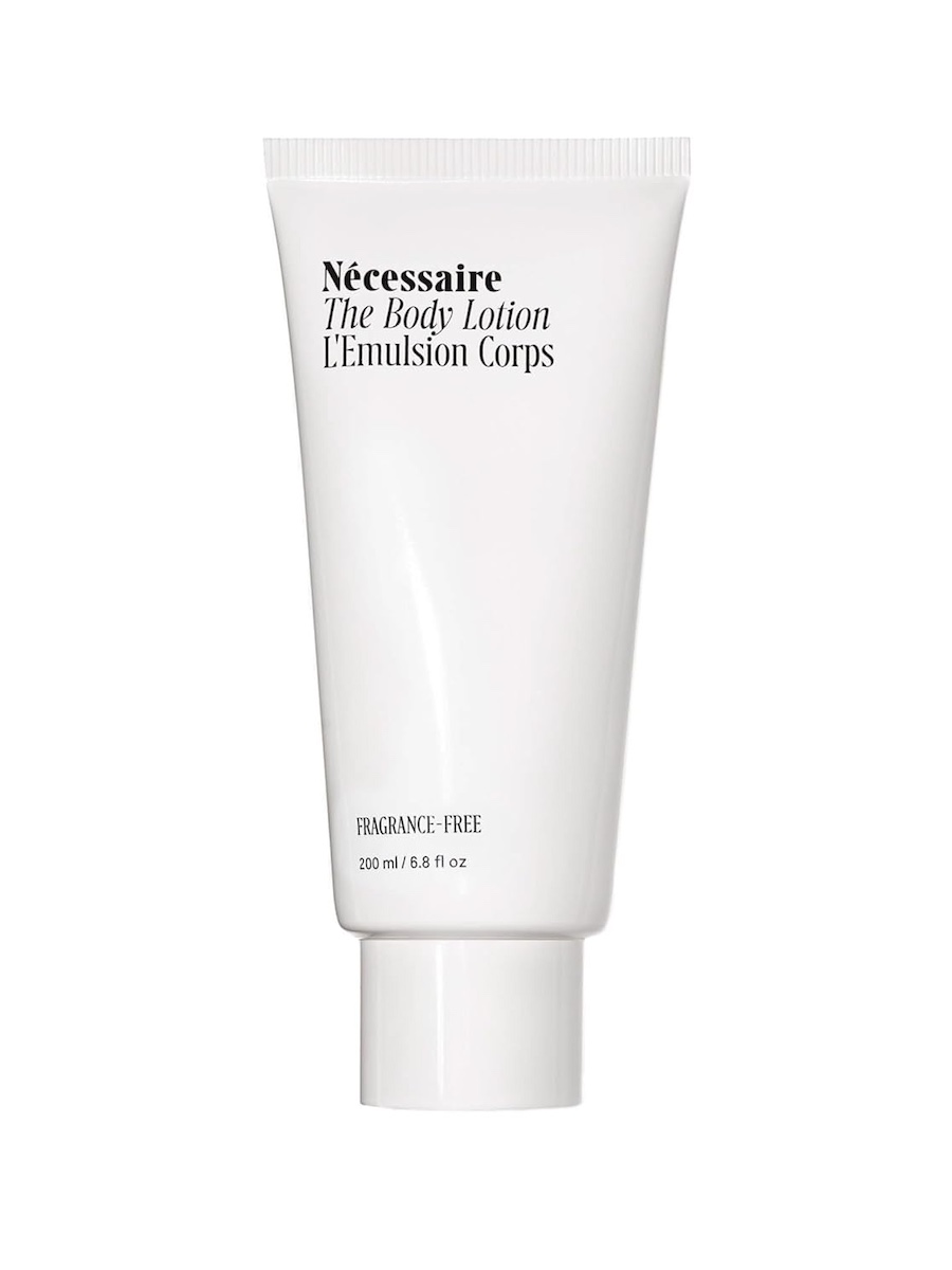 Nécessaire, Nécessaire the Body Lotion Fragrance-Free - Multi-Peptide Moisturizer - Firming Body Lotion for Women + Men. 2.5% Niacinamide. Non-Comedogenic + Hypoallergenic for Sensitive Skin– 200 Ml/6.8 Fl Oz