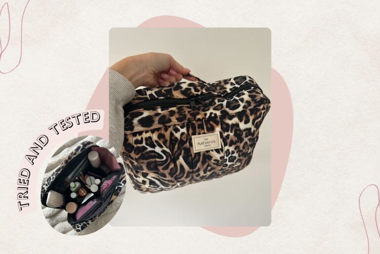 The space-saving makeup bag that makes packing easier than ever